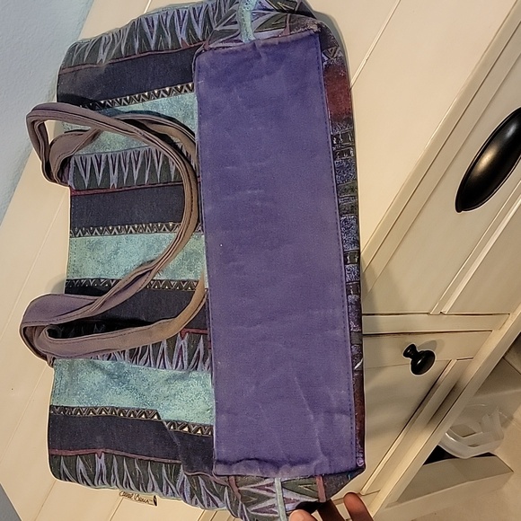 ✨Vintage Laurel Burch Indigo Mares Tote Bag✨ Sequins & Horse Magic! - Picture 10 of 11